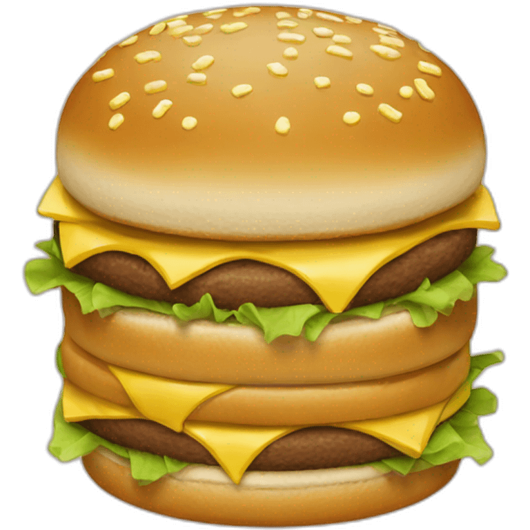 Big mac emoji