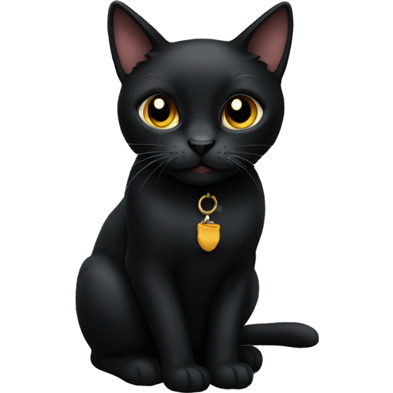 black cat emoji