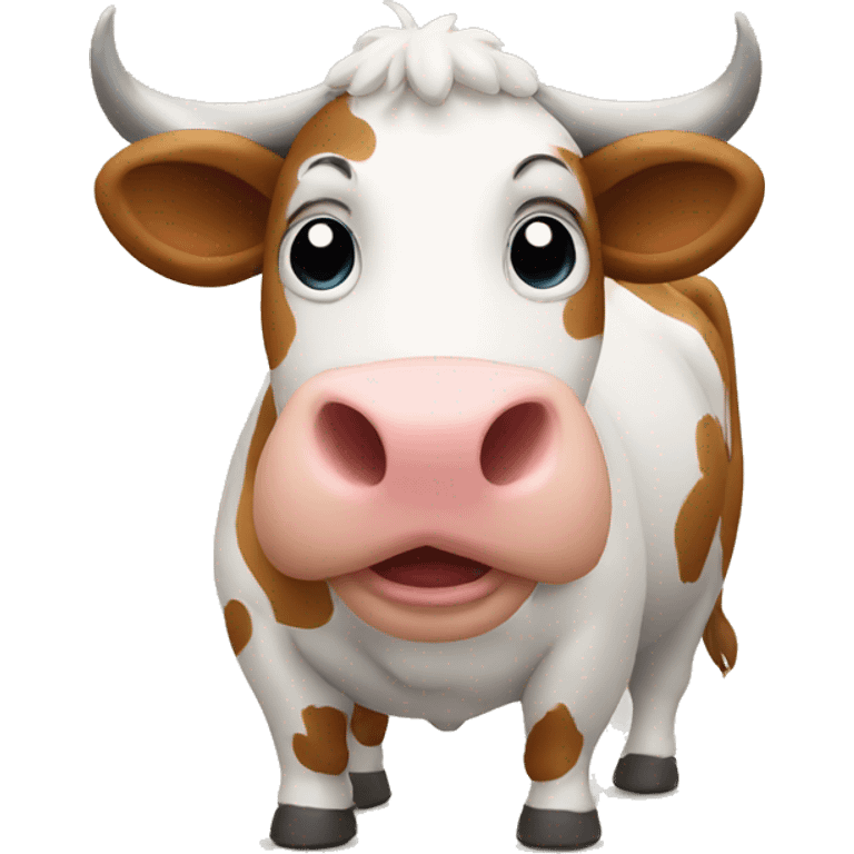 Cow with a big Bell  emoji