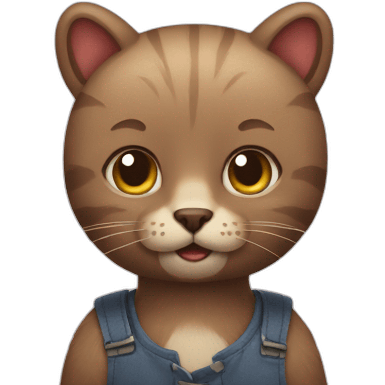 Cat bear emoji