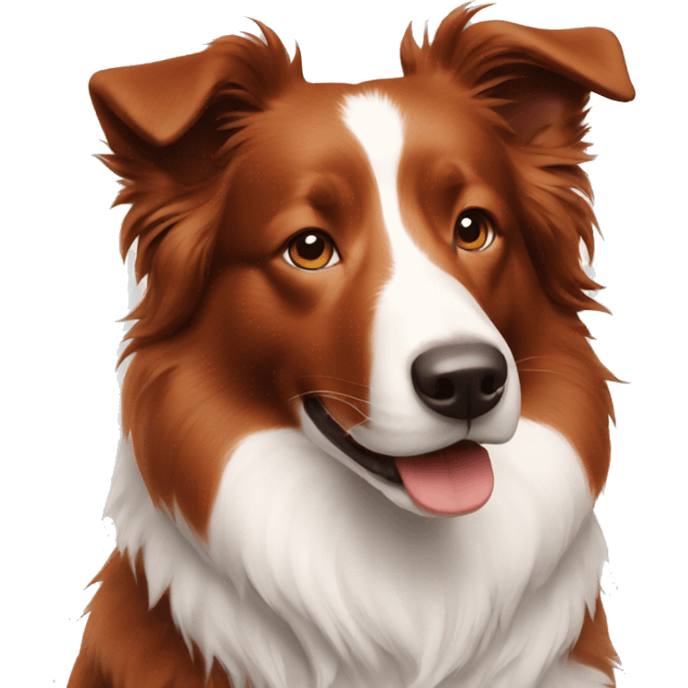 red border collie emoji