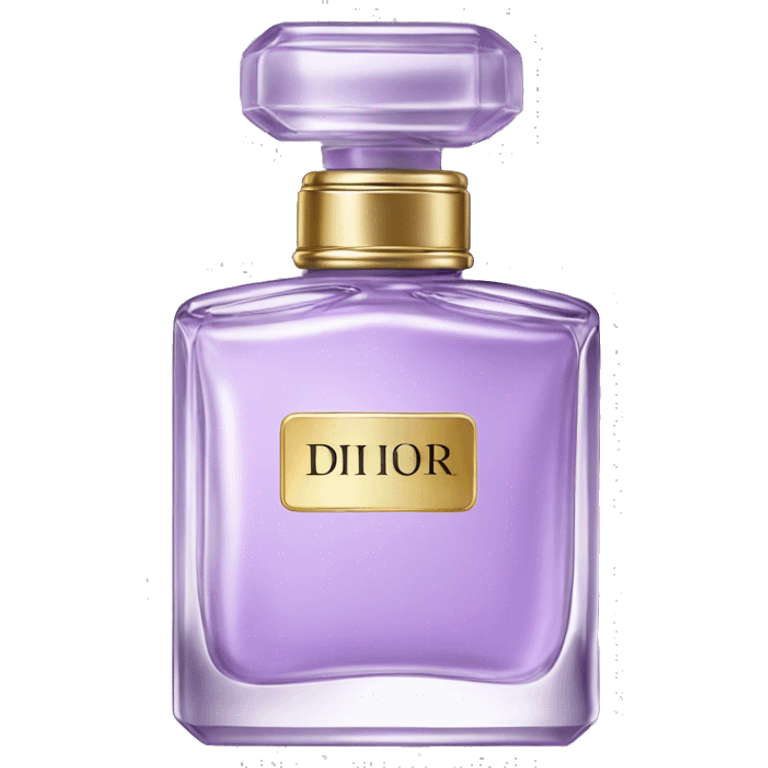 Realistic Dior lilac perfume emoji