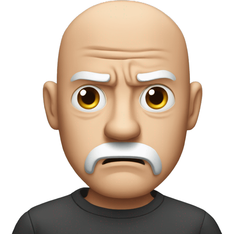 grouchy angry grumpy dave ramsey emoji