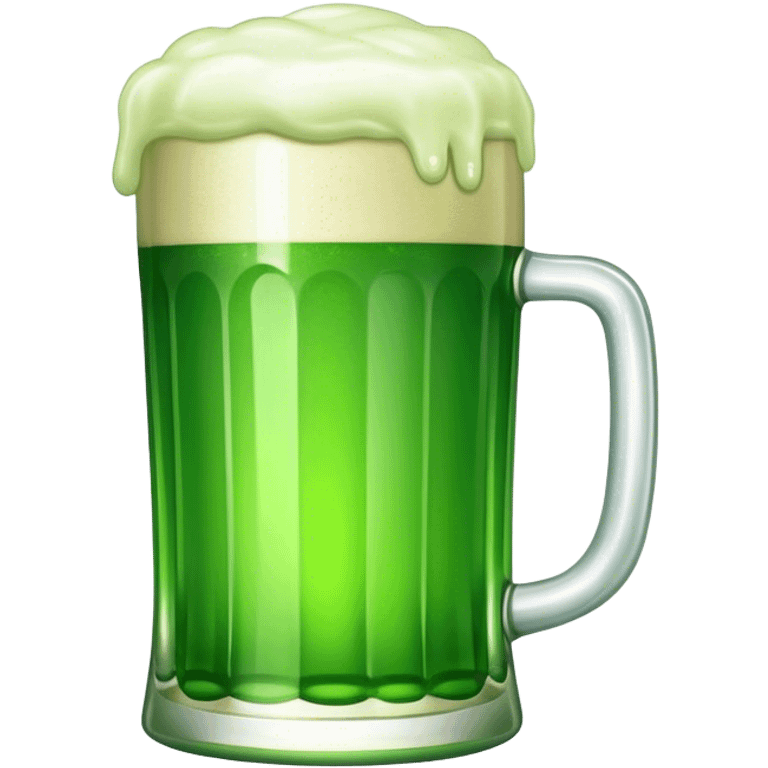 green beer emoji