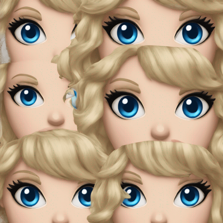 Taylor Swift-eyes blue  emoji