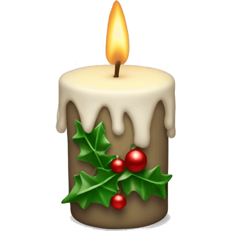 christmas candle emoji