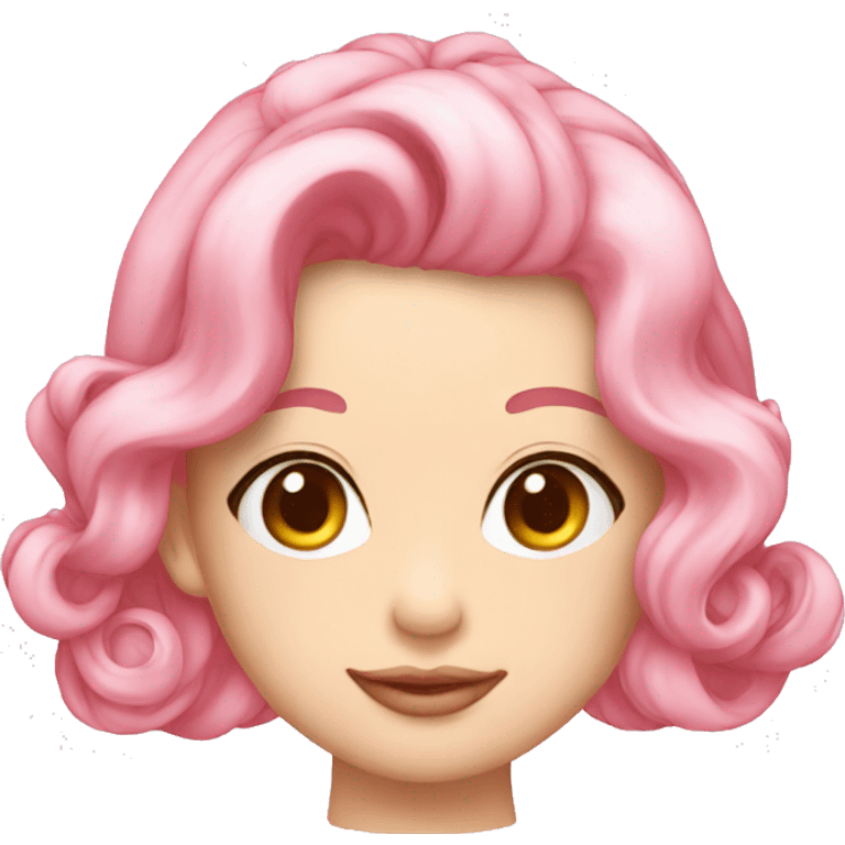 Light pink silk hair accessories  emoji