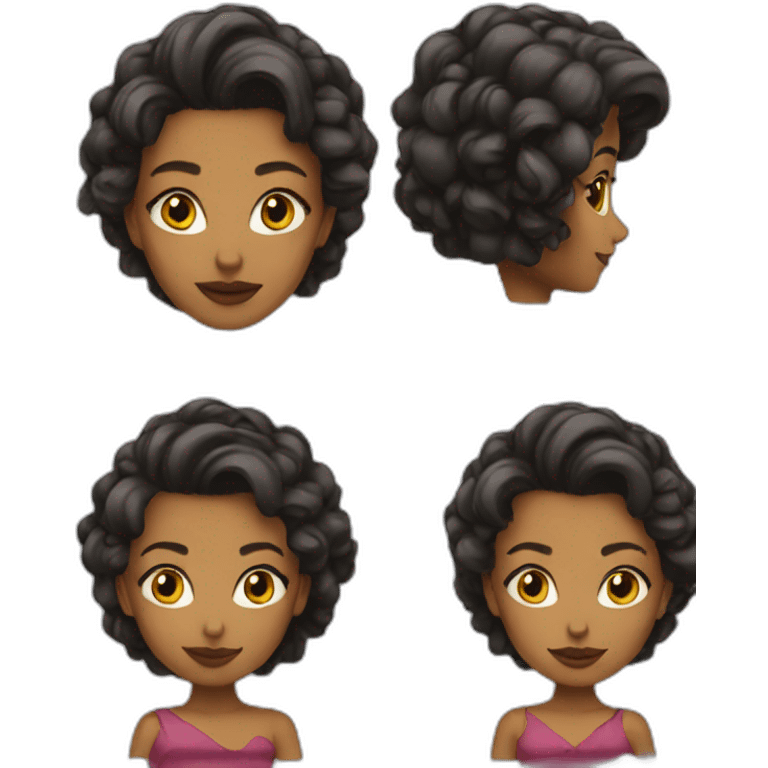 La plus belle femme emoji