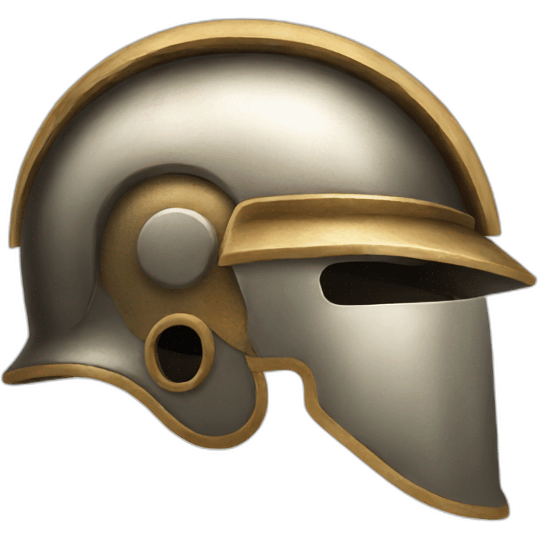 rome helmet straight forward emoji