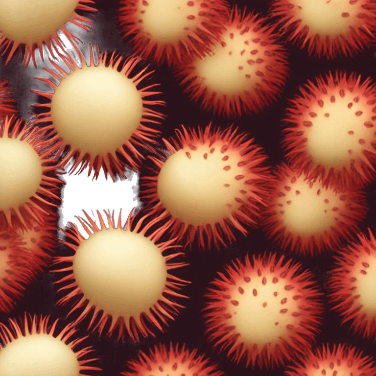 Rambutan emoji