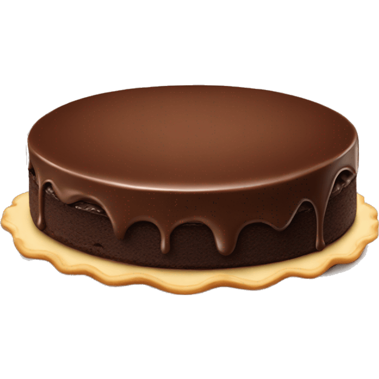 Chocolate tartalet emoji