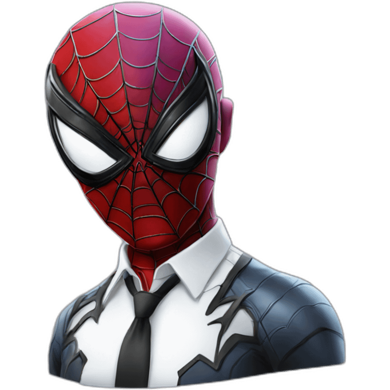 Spiderman 2 symbiote emoji