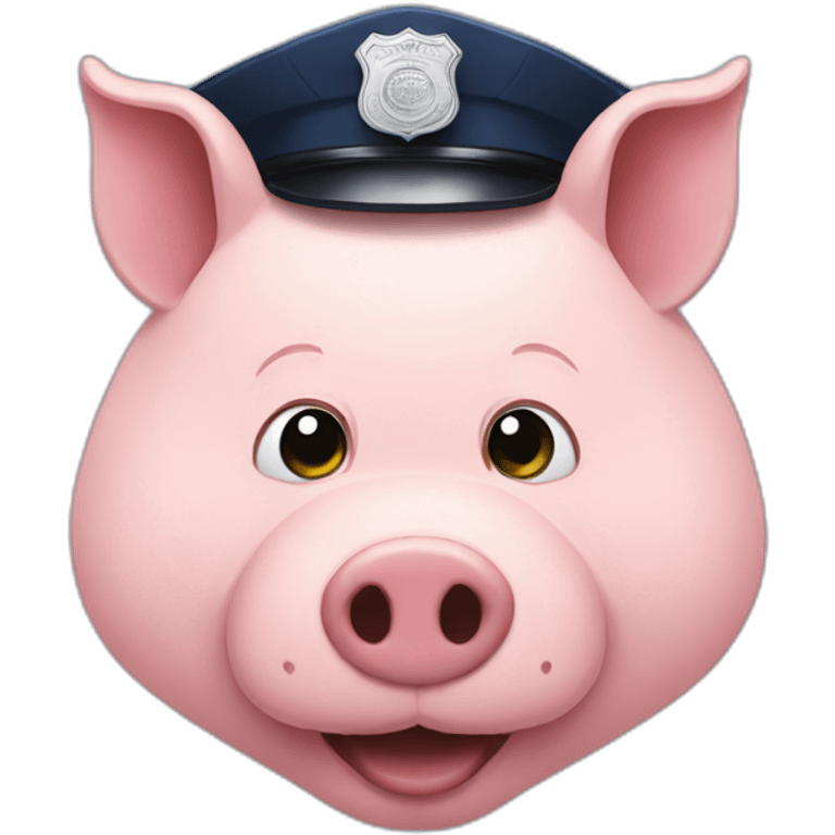 Police pig emoji