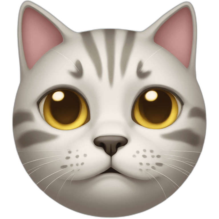 exasperated cat emoji