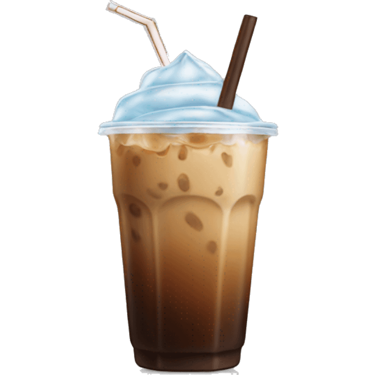 iced coffee emoji