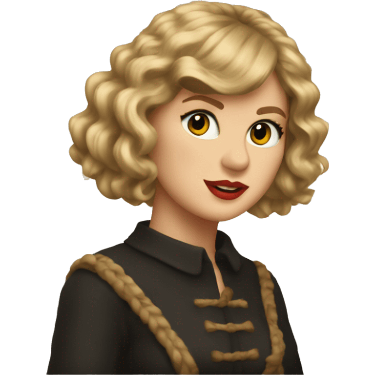 Taylor Swift during her Folklore era emoji