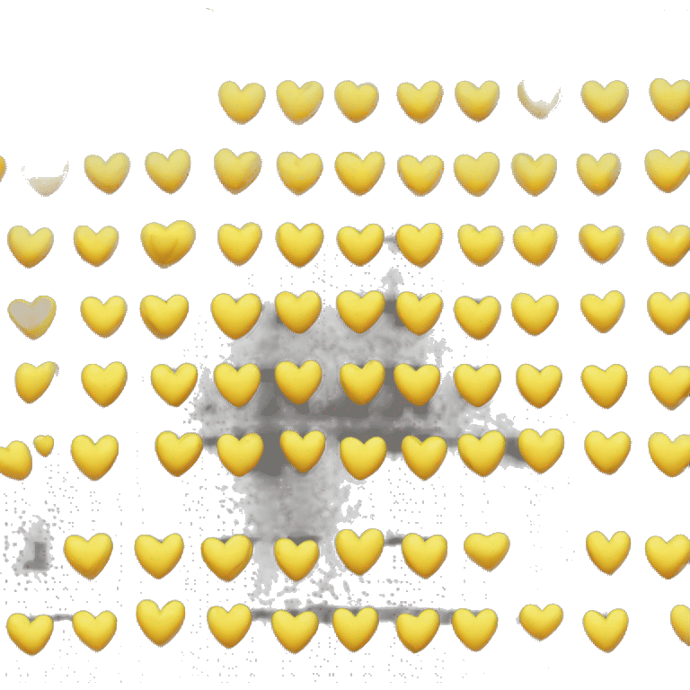 yellow hearts emoji