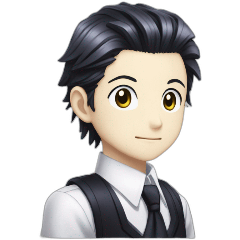 Chrollo lucilfer from Hunter x Hunter emoji