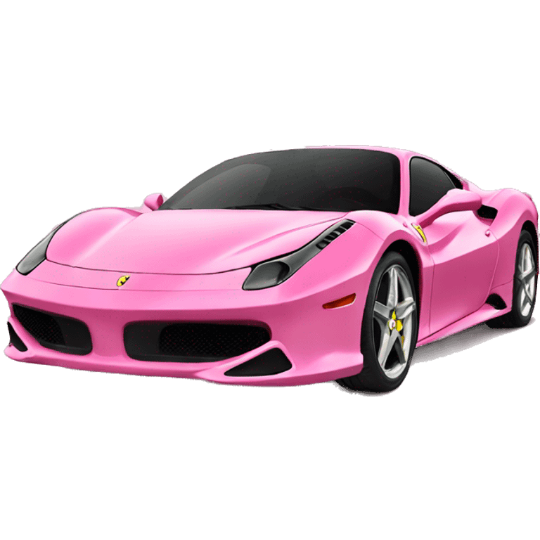 pink ferrari emoji