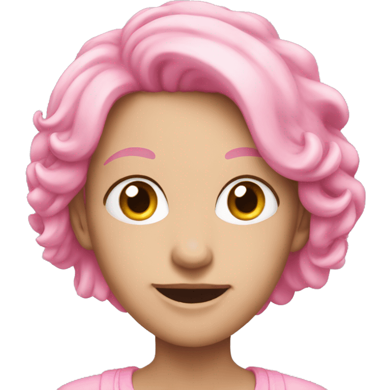 pink cale emoji