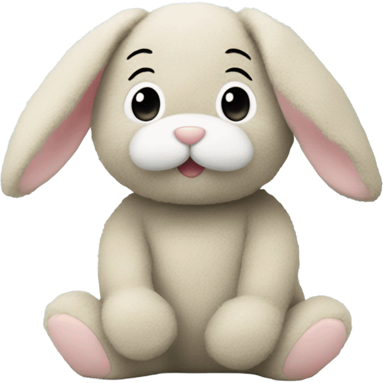 Bunny jellycat emoji