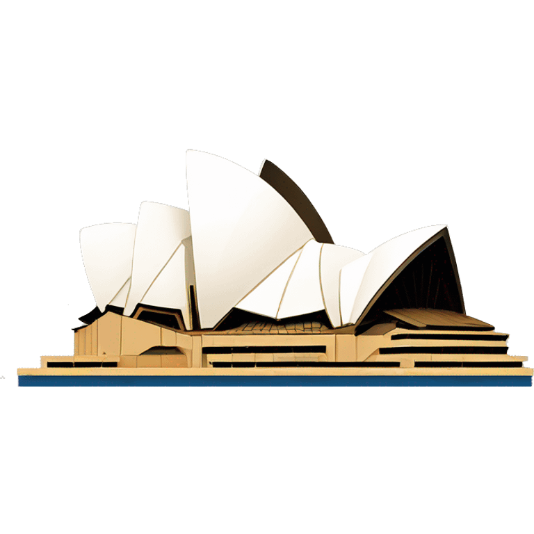 Sydney opera house emoji