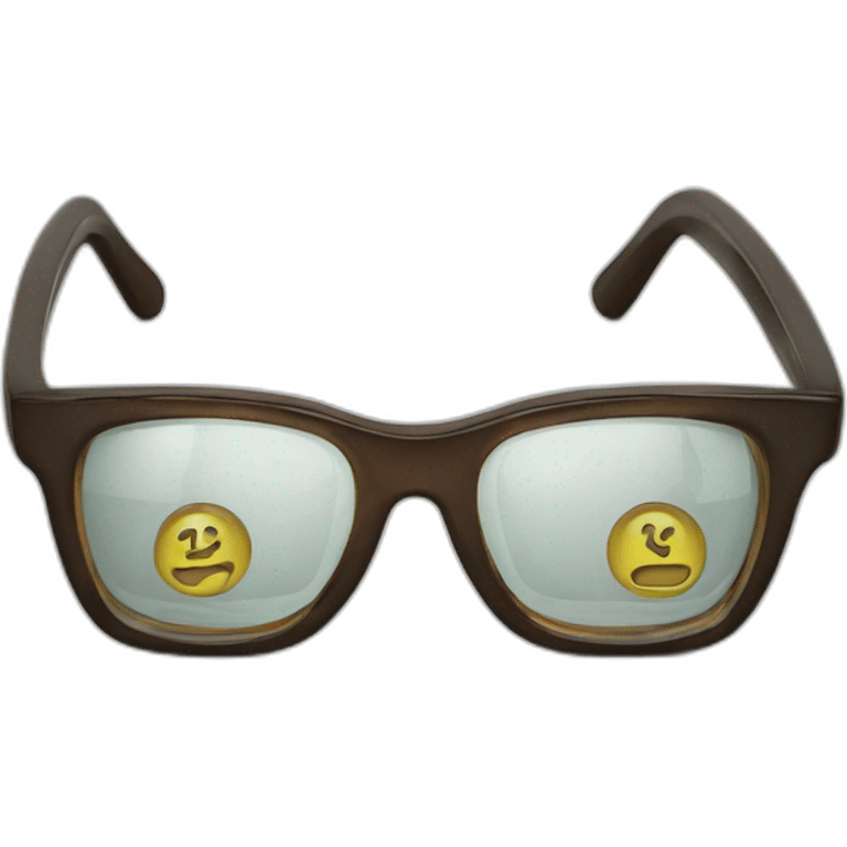 Tax increase glasses emoji