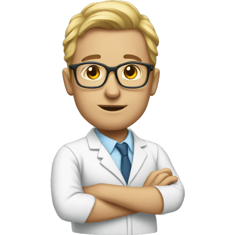 Science teacher emoji