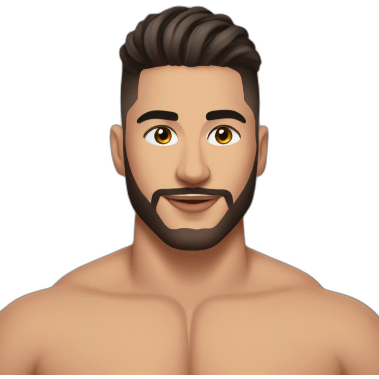 Shirtless maluma emoji