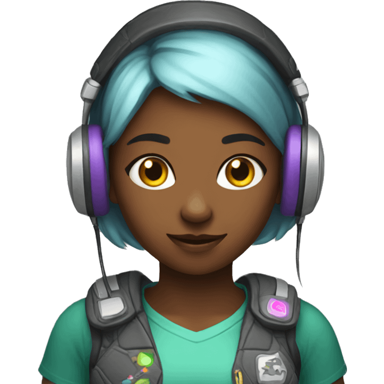 Girl gamer emoji