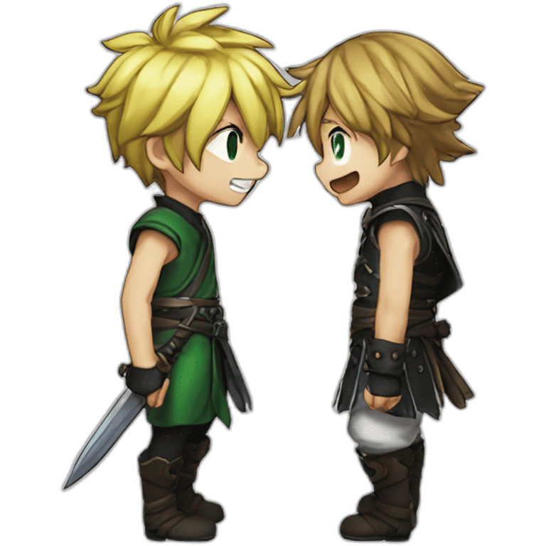 Meliodas fighting zeldris emoji