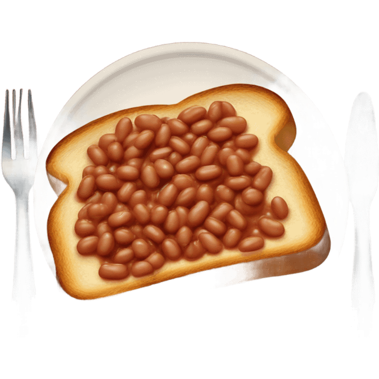 beans on toast emoji