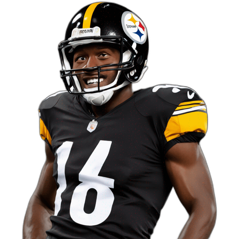 Antonio brown, Pittsburgh Steelers wide receiver emoji