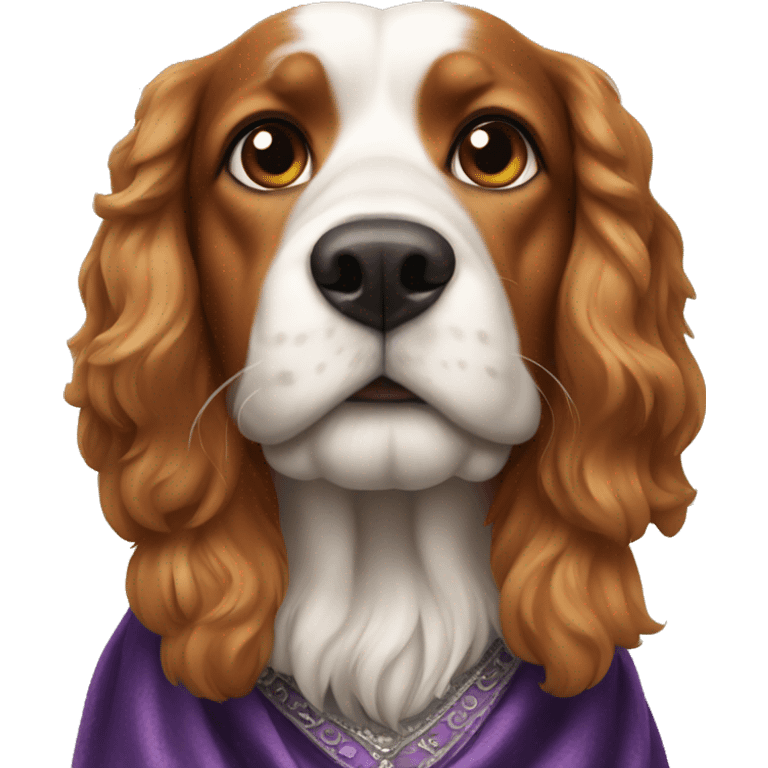 Kings Charles dog emoji