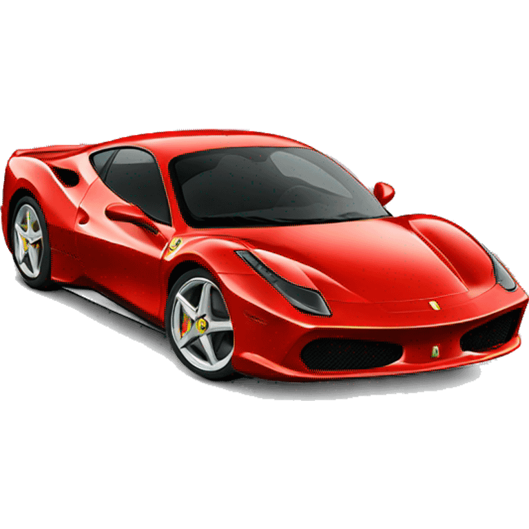 REd ferrari emoji