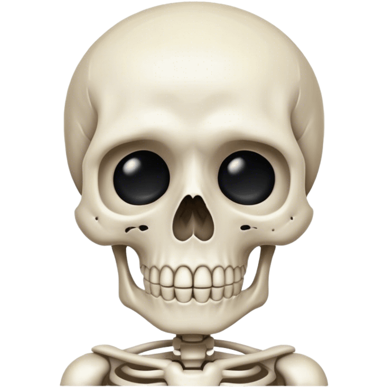 Sad skeleton  emoji