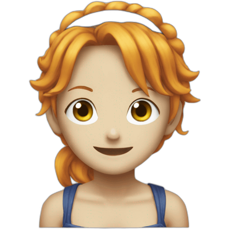 One piece nami emoji