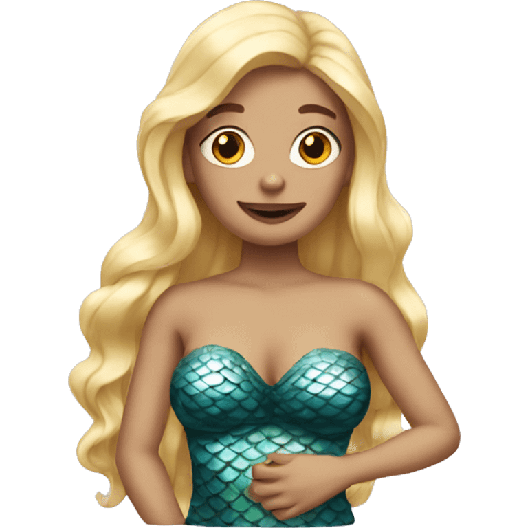 blonde mermaid emoji