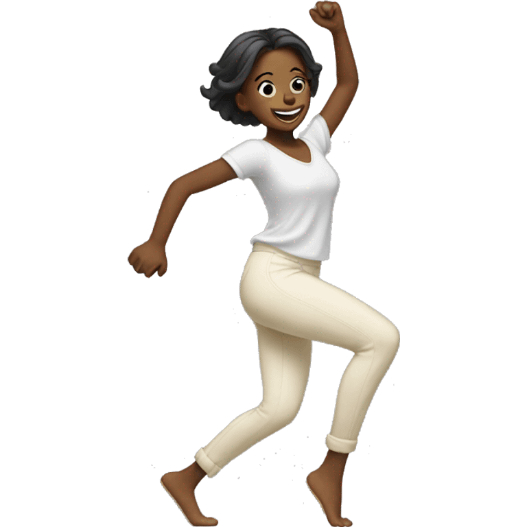 girl dancing emoji