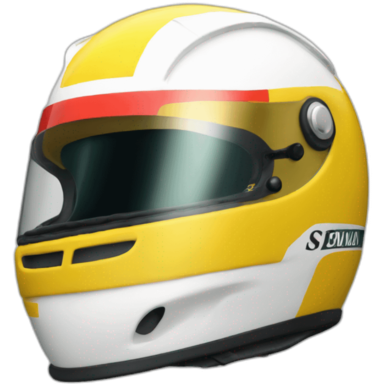 ayrton senna helmet emoji