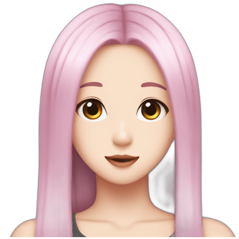 Jisoo from blackpink emoji