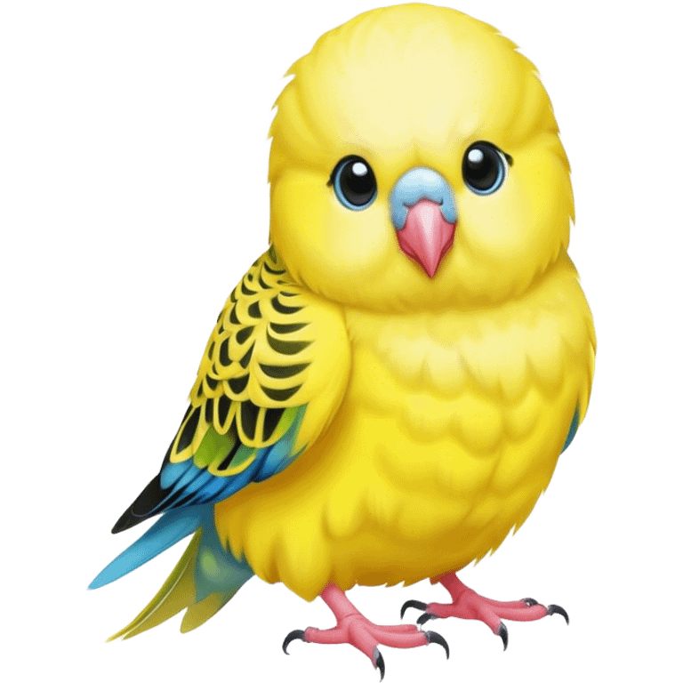 Yellow budgie emoji