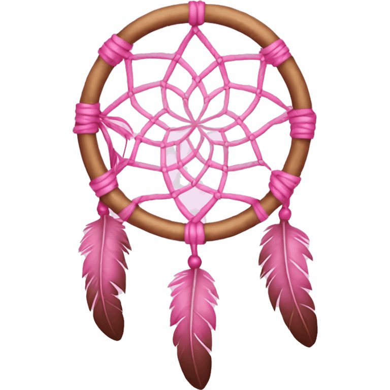 pink dream catcher emoji