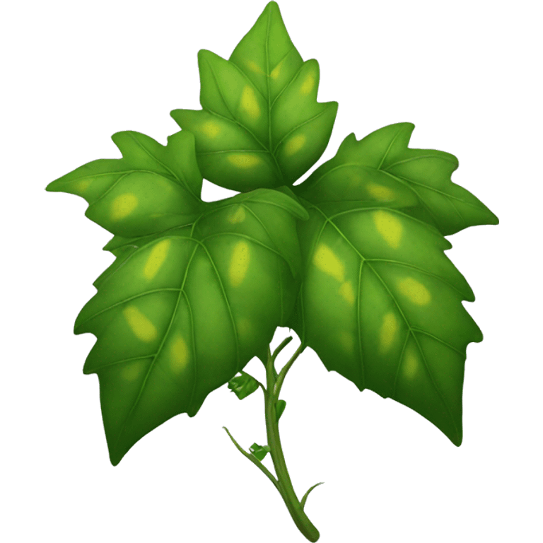 Poison Ivy plant  emoji