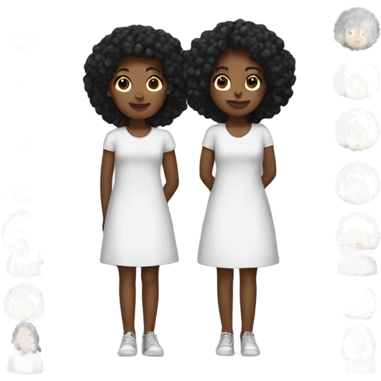 two black girlies emoji