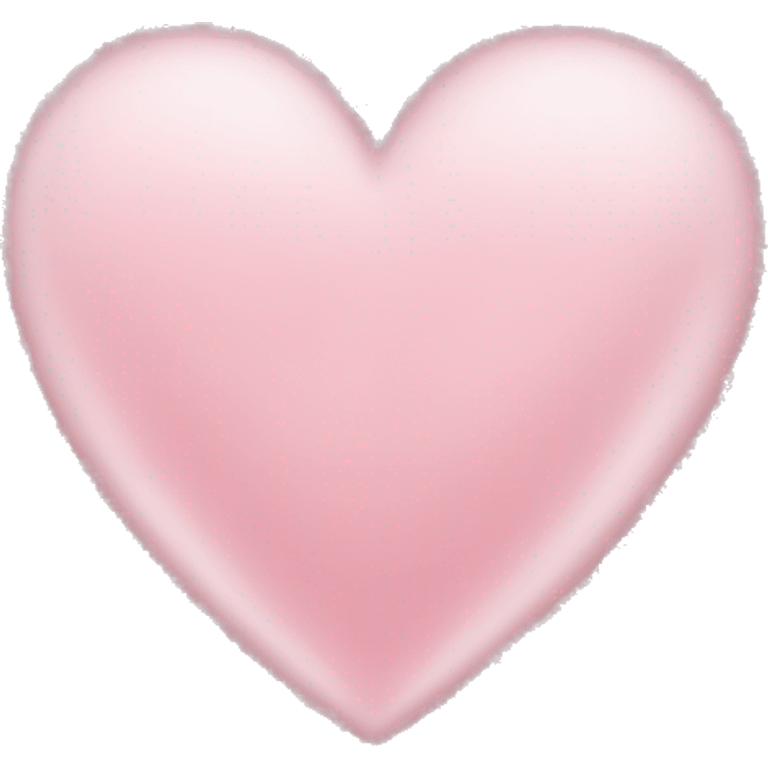 light pink glittery heart  emoji