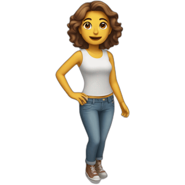 Chica buceadora emoji