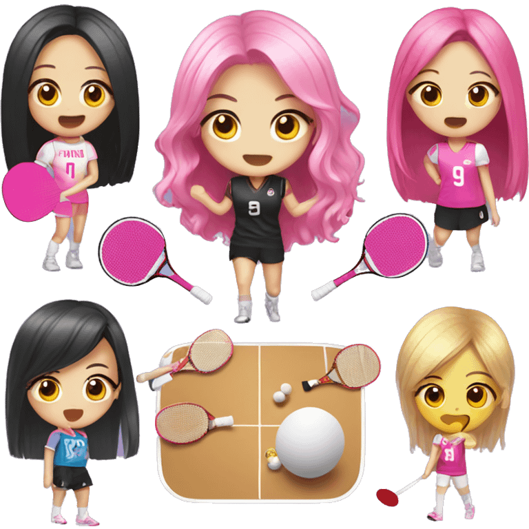 Blackpink bipingpong emoji