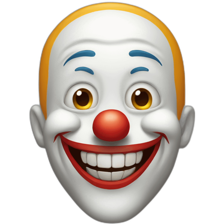 Payaso riendo emoji