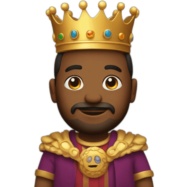 king with big belly emoji